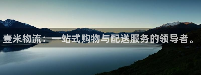 多多28赌博被抓：壹米物流：一站式购